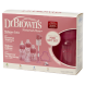 Набор бутылочек Dr.Brown's c широким горлышком, розовый, 3 шт.